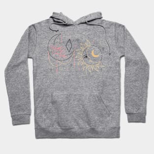 Celestial Moon & Sun Hoodie